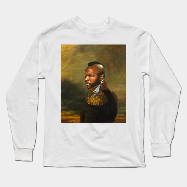 Mr. T - replaceface Long Sleeve T-Shirt by replaceface